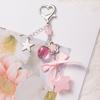 Strawberry Bowknot Cute Flower Star Beaded Bag Hanging Piece Chic Girl Accessories Gift A312 Bag Charm
