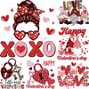 Valentine's Day Heat Transfer Stickers - Romantic Gift - DIY Heat Press Clothing Stickers - T-shirt Heat Transfer Stickers