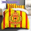 KV Mechelen Pattern Bedding Home Decoration Birthday Gift (1 * Duvet Cover + 2 * Pillowcase, Without Core)