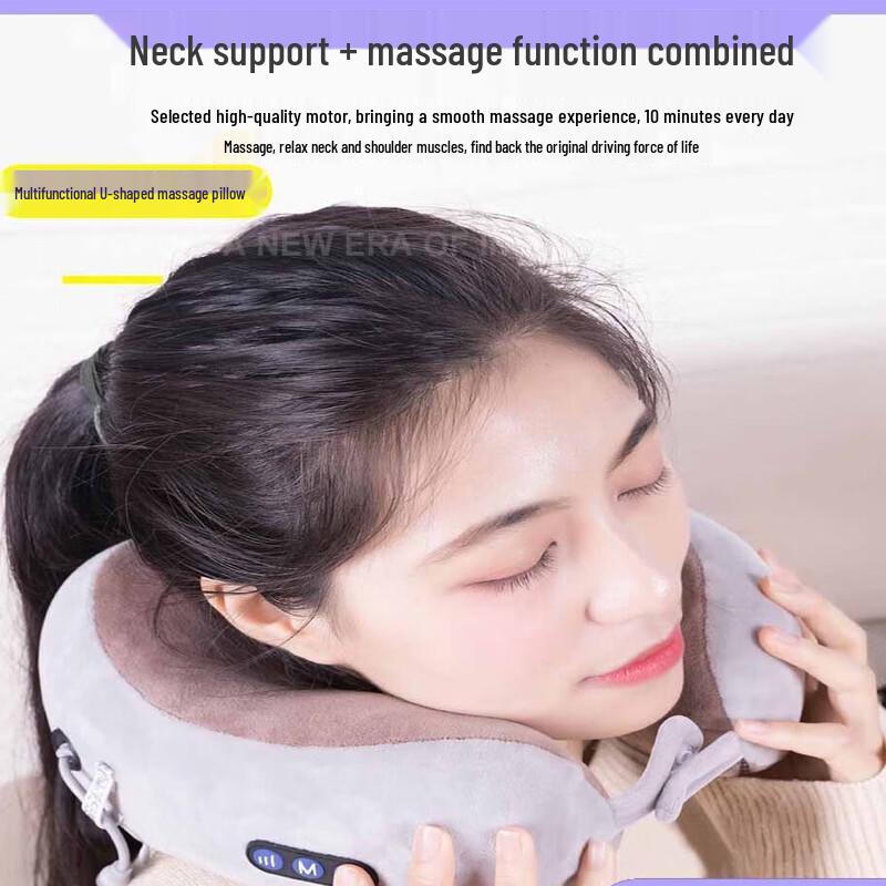 Smart Heated Kneading U-Shaped Neck Massager