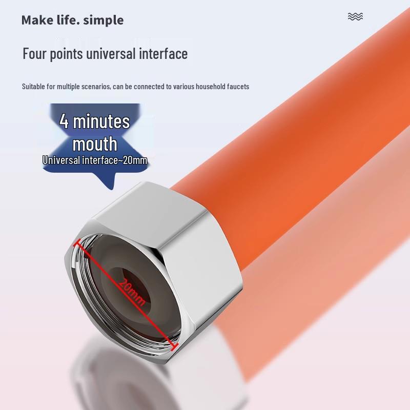 Universal Anti-Splash Faucet Extension Hose for Mop and Pool