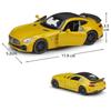 1/36 Mercedes-Benz AMG GTR Super Sport Spielzeugautomodell WELLY Druckgussmetallfahrzeug Miniatur Pull Back Collection Geschenk für Kind Junge