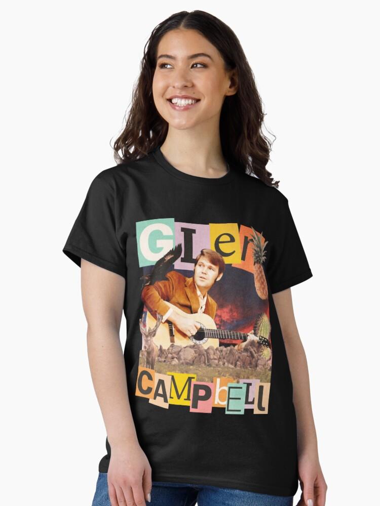 Glen Campbell Glen Campbell Rhinestone Cowboy Retro Gift Fan Classic T-Shirt