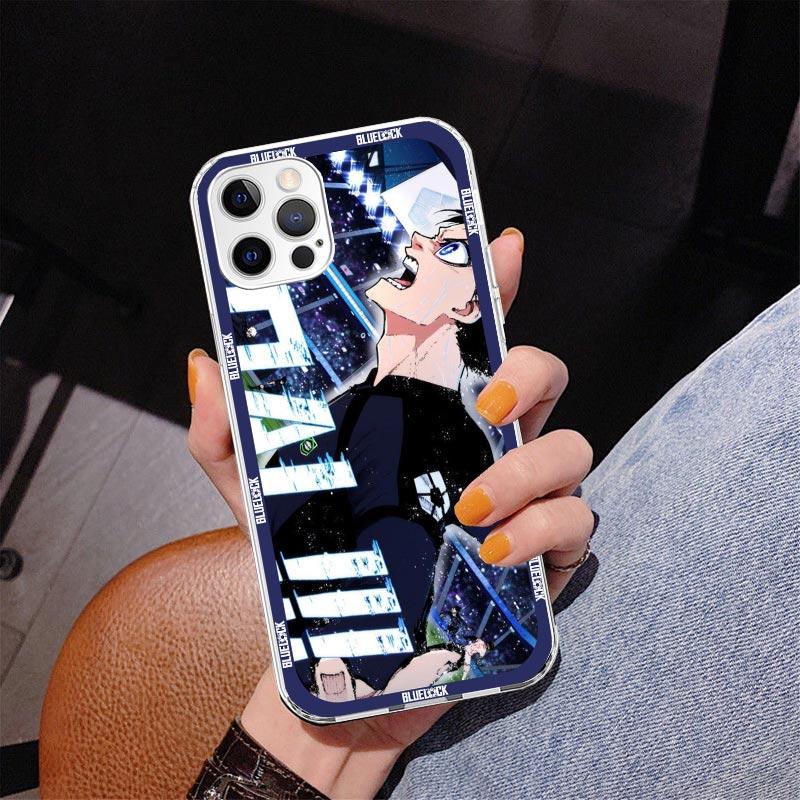 Japan Anime Blue Lock Phone Case For iPhone 17 Air 16 Pro Max 16E 15 + 14 Plus 11 12 13 Mini 7 8 SE Gift Print Cover Fundas 17 A