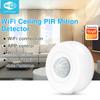 Smart WiFi Infrared Sensor for Motion Detection with Mobile Alerts via For Tuya App for Secure Home and Office