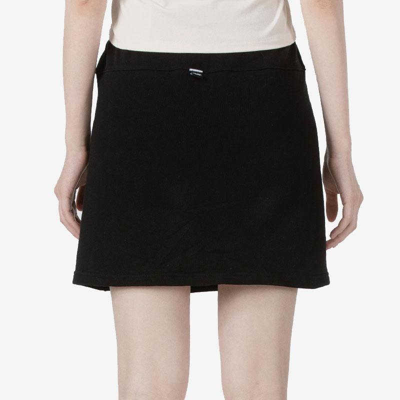 Puma Ss24 Sports Lifestyle Brand Letter Logo Print A-Line Comfortable Casual Skirt Women Skirts Black 670959-01