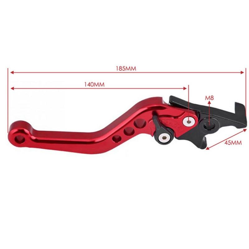 Motosiklet Çift Disk Fren Evrensel CNC Alüminyum Çift Disk Fren Kolu Kolu Motosiklet Modifiye Modifikasyon Aksesuarları