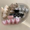 Korean Style Acetic Acid Hairclaw Vintage Sweety Girls Daily Travel Hair Clip Creative Pink Heart Cute Animal Hair Accessories