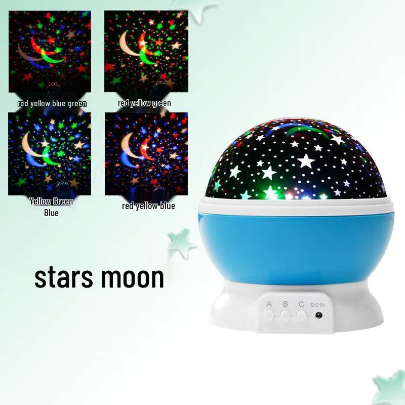 Milky Way Star Night Light: Anti-Glare Bedroom Star Projector & Birthday Gift