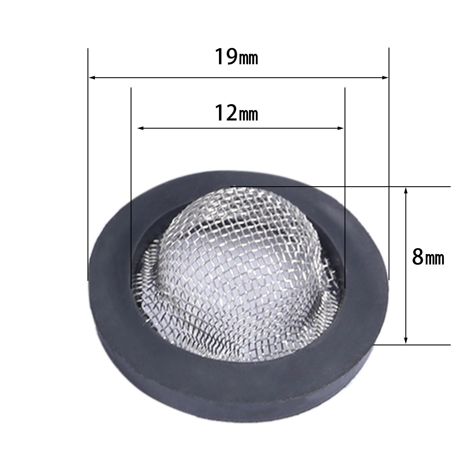 

10Pc 1/2 3/4 O-Ring Seal Hose Gasket Rubber Washer with Net for Faucet Grommet Rubber Gasket Filters Washer Sink Strainer Tool