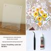 Nordic Simple Acrylic Photo Frame - 6-7 Inch DIY Dried Flower Pressed Specimen
