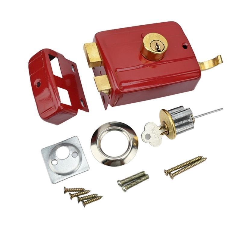 Casscial Designs Iron Door Lock Old Fashioned Door Lock Upgrades for Secure Homes