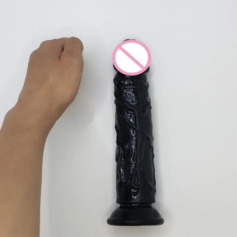 Realistic Dildo Sex Toys for Woman Men Couples Silicone Penis  Masturbator Black Dildos Erotic Cock G Spot Clitoris Anal Sex Toy