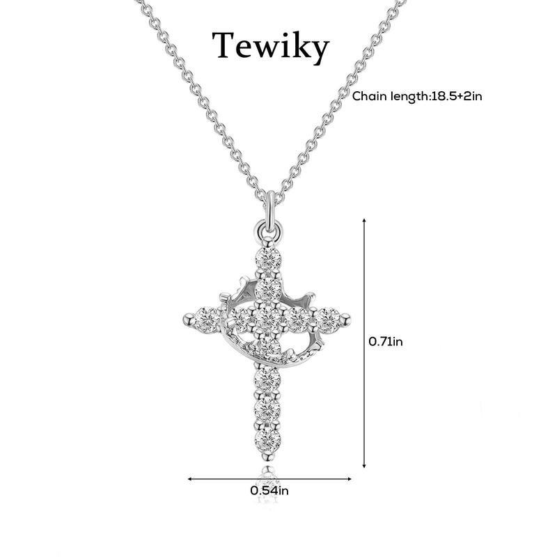 Zinc Alloy Micro-Inlaid Zircon Pendant Necklace Sporty Bamboo Chain Luxury Clavicle Jewelry