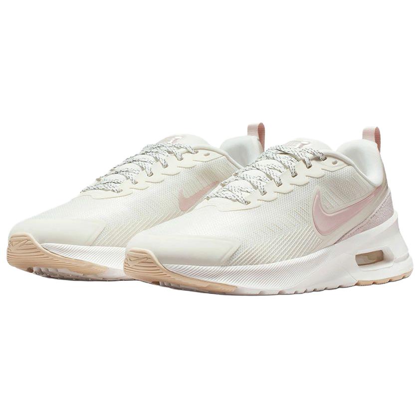 Nike Air Max Nuaxis Comfortable Durable Breathable Running Shoes Women Sneaker White Light-Pink HQ1834-102
