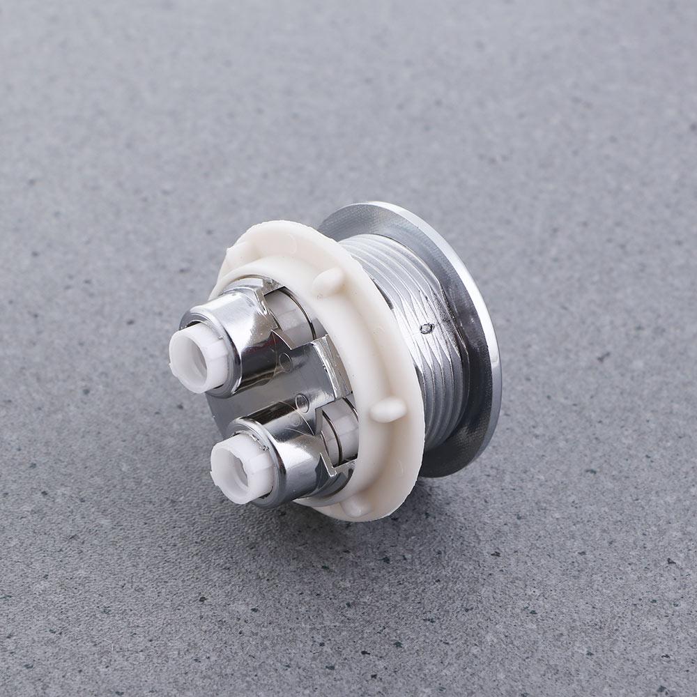 Plastic Fittings Accessory with Thread Dual Push Flushing Toilet Button Tank Button Dual Flush Valev Buttons Bathroom Fixture