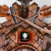 Cuckoo Cooing Wall Clock Wood Pendulum Swinging Bird Decorative Hanging Handcraft Creative Retro Cuckoo Time Alarm Clock