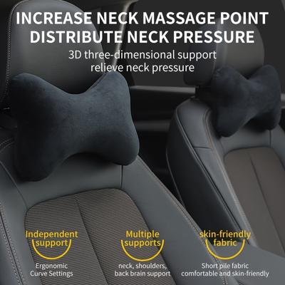 Headrest Memory Cotton Car Interior Supplies Neck Cushion Comfort