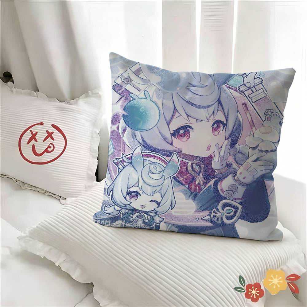 Pc Sigewinne Genshin Impact Pillow Case Fashion Square Pillowcase Bedroom Sofa Room Ins Decoration Leisure