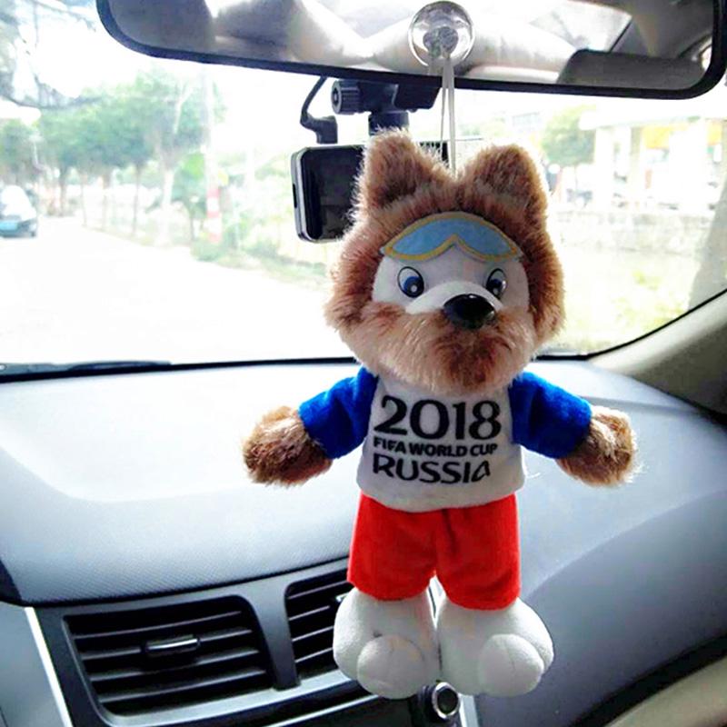 Mascota de peluche de la Copa Mundial de la FIFA 2018 Zabivaka, fútbol  ruso, 25 cm