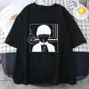 Mob Psycho 100 Shigeo Kageyama T-Shirt Herren Retro Gewaschene Oberteile T-Shirts Harajuku One Anime Manga T-Shirt Streetwear Hip Hop T-Shirts