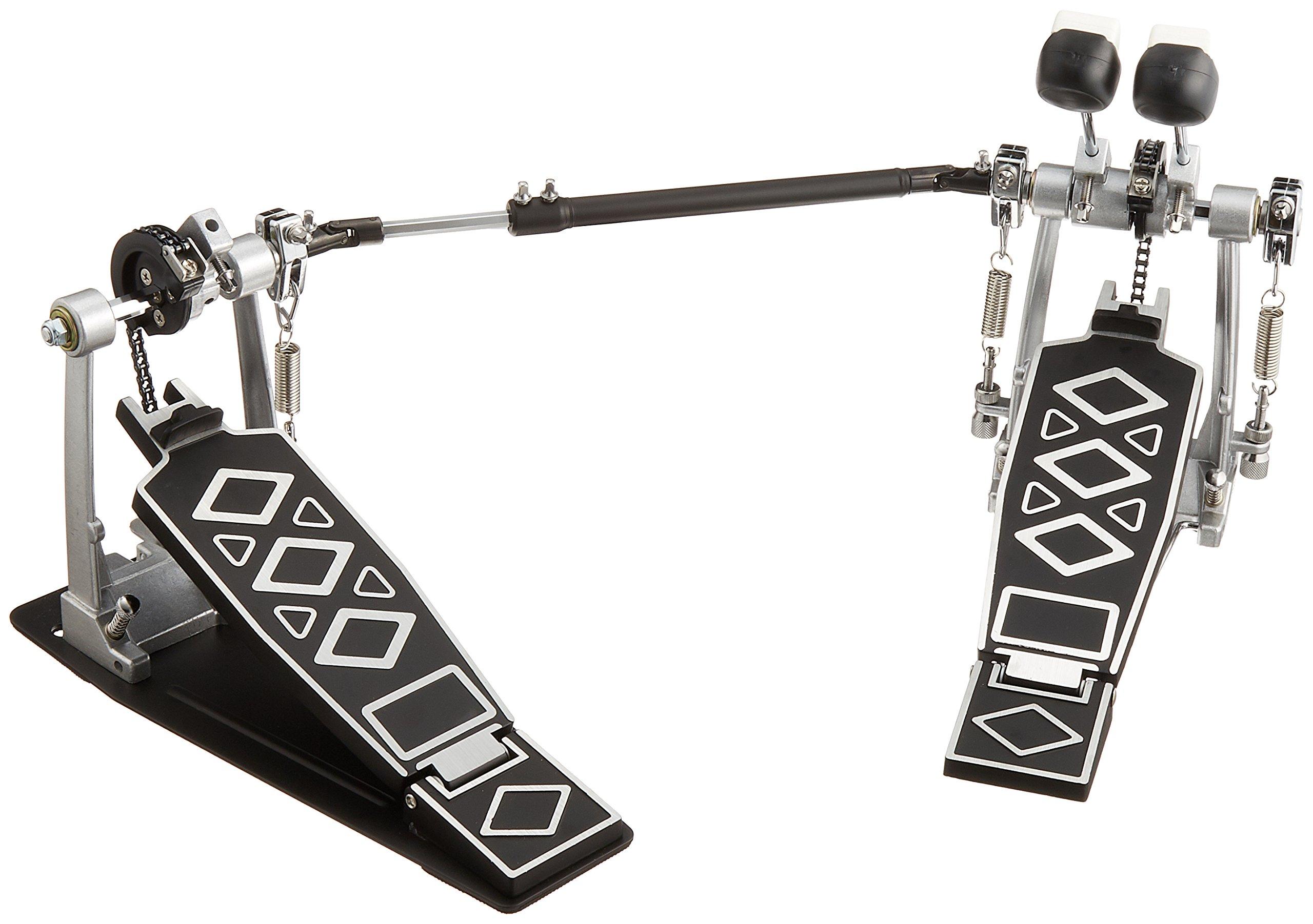 

KC Барабанный педальный двойной педаль DRP-02 чёрный