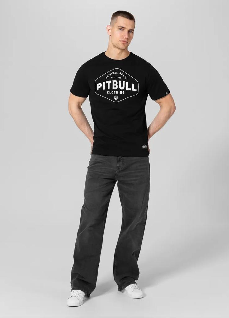 T-shirt in cotone leggera Pitbull Pitbull Co. Nero M