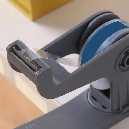 Tischbandabroller Tragbarer Klebebandrollenhalter mit Klemme für Zuhause Büro Schule Schreibwaren Verpackung Geschenkverpackung