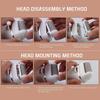 Electric Foot File Rechargeable Callus Hard Skin Remover Feet Pedicure 2 Speeds