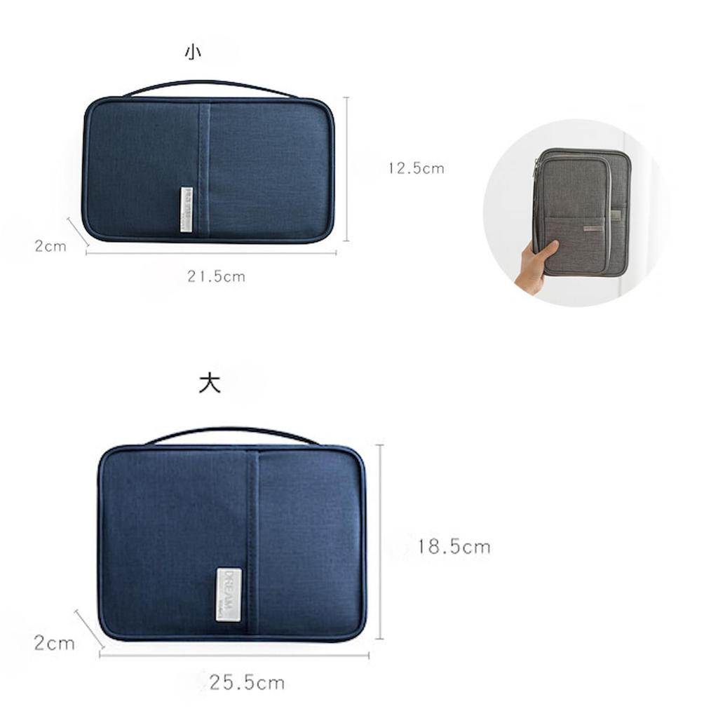 Welltude Passport Travel Passport Card Large for Overseas Business Airline Men and Women Case, Wallet, Cover, Storage, Capacity, Lightweight,