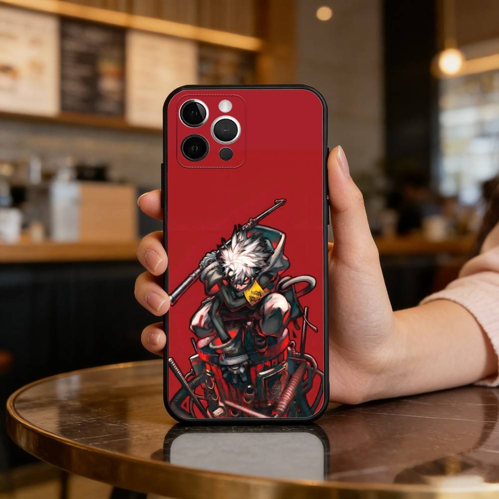 

C-Comics G-Gokurakugai Soft Silicone Black Cover,Phone Case For iPhone 17,16,15,14,13,12,11 Plus,Pro Max,XS iPhone17PRO