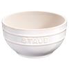 "Ivory Bowl, 12cm" Ceramic Bowl, Microwave Safe [Official Japanese Product] Vintage Colors 40511-833