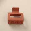8.5CM x 10.5CM Rectangular Matte PS Hair Clip - Simple Shark Hair Accessory