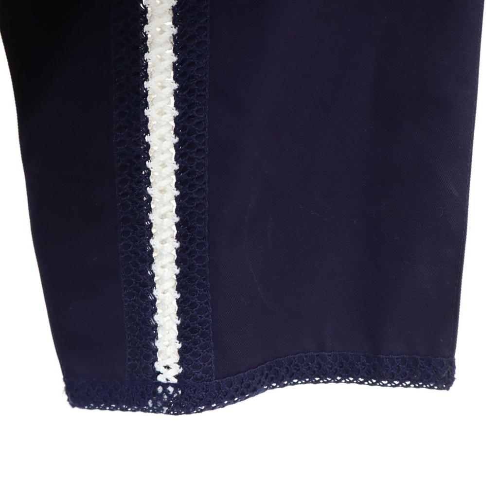 ISSEY MIYAKE made in Japan Stainless collar coat 3 Navy blue Women Used