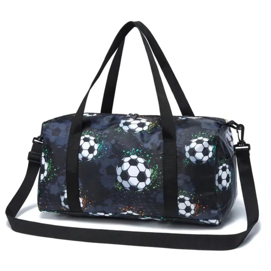 Sports Duffel Bag Multi-Functional Large Capacity Equipment Bag Crossbody Travel Duffel Long-Lasting Multiple Pockets For Boys