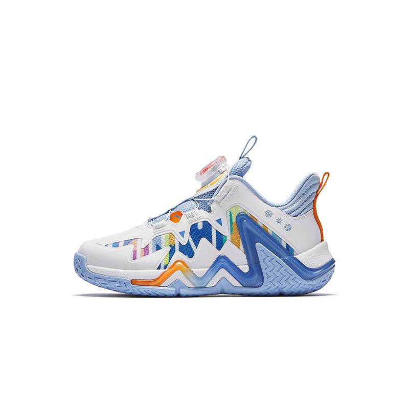 Anta Kids Reverse Scale 3.0 Fabric Trendy Comfortable Versatile Non-Slip Wear-Resistant Breathable Low-Top Basketball Shoes A12519930