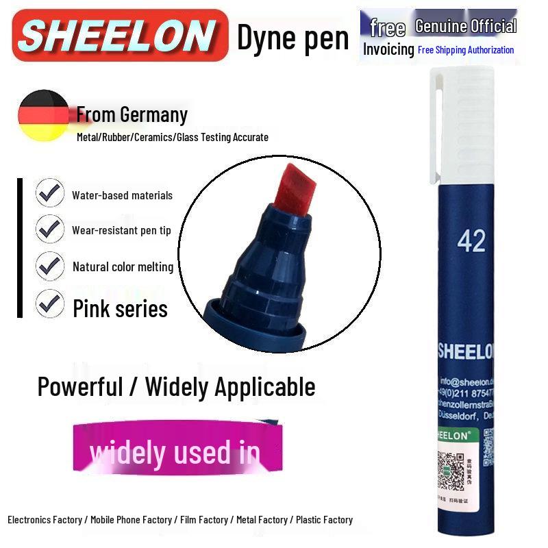 Dyne Pen SHEELON Pink Series Surface Tension Tester