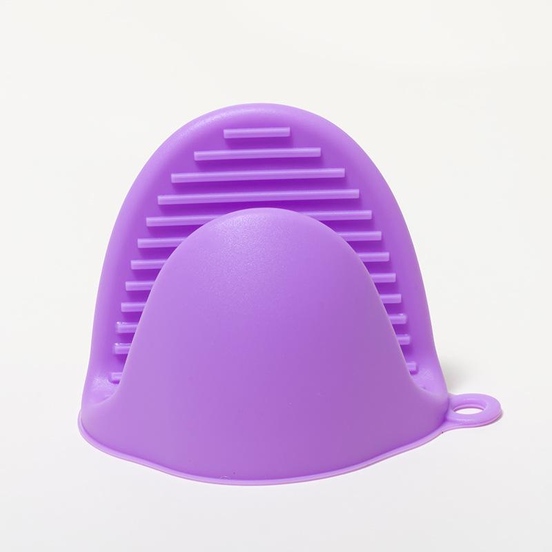 Silicone Nordic Color Heat-Resistant Microwave Glove - 42g, Anti-Slip, Anti-Scald Plate Lifter