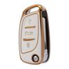 Schlüsseletui mit Goldrand für Citroen, Honda, Toyota, Dongfeng, Peugeot 308