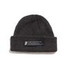 APOSTROPHE COMMA Main Label Short Beanie (Charcoal)