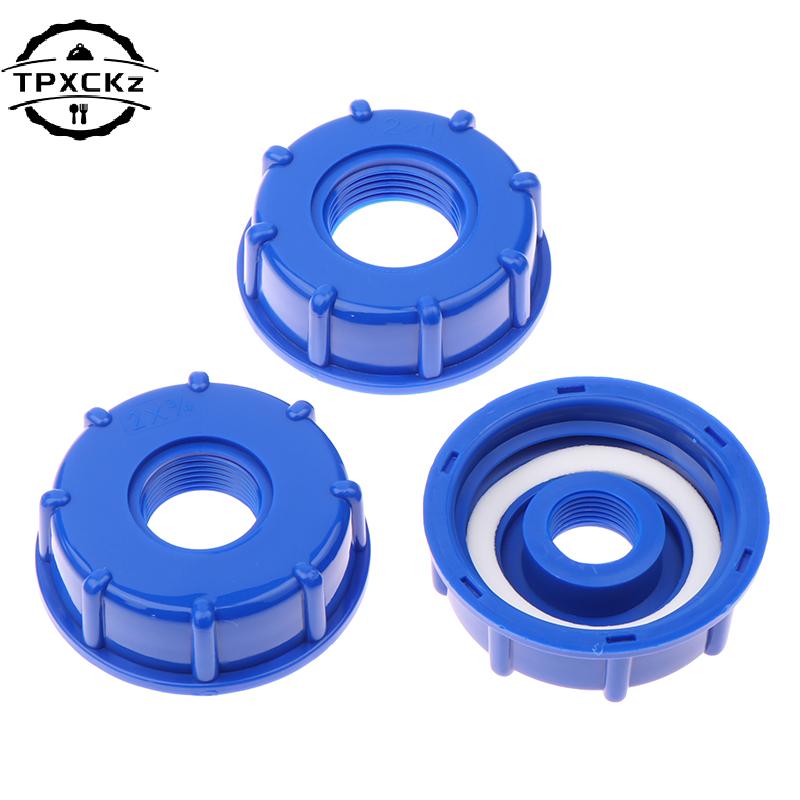 S60x6 IBC Wassertank Reduzieradapter Tote Adapter 1/2 Zoll 3/4 Zoll 1 Zoll Gartenschlauch Gallonen Wassertank Adapter