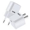 Szybka ładowarka PD 30W do pudełka ładującego Kostka PD 30W USB C Szybka ładowarka Zasilacz Kostka dla iPhone Samsung Xiaomi