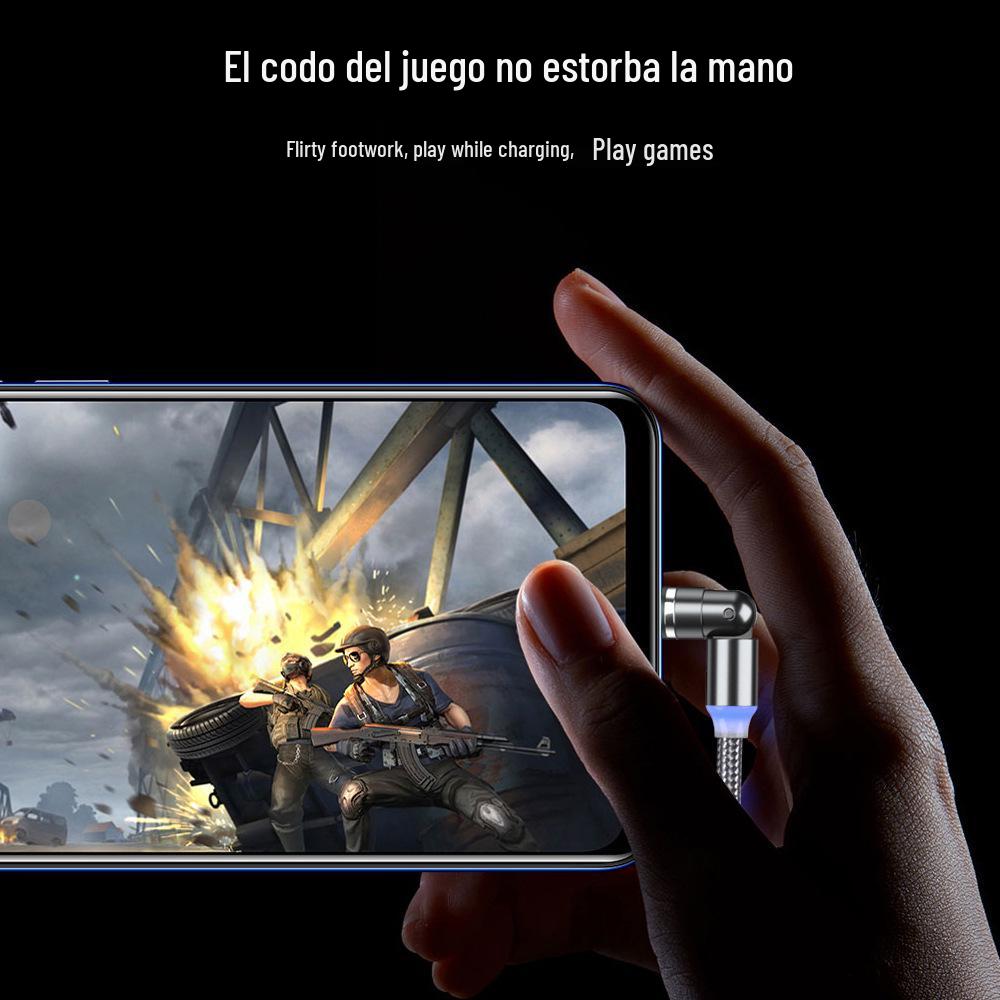 New 540° Rotating Magnetic Charging Cable for Apple, Android, Type-C & Huawei Devices