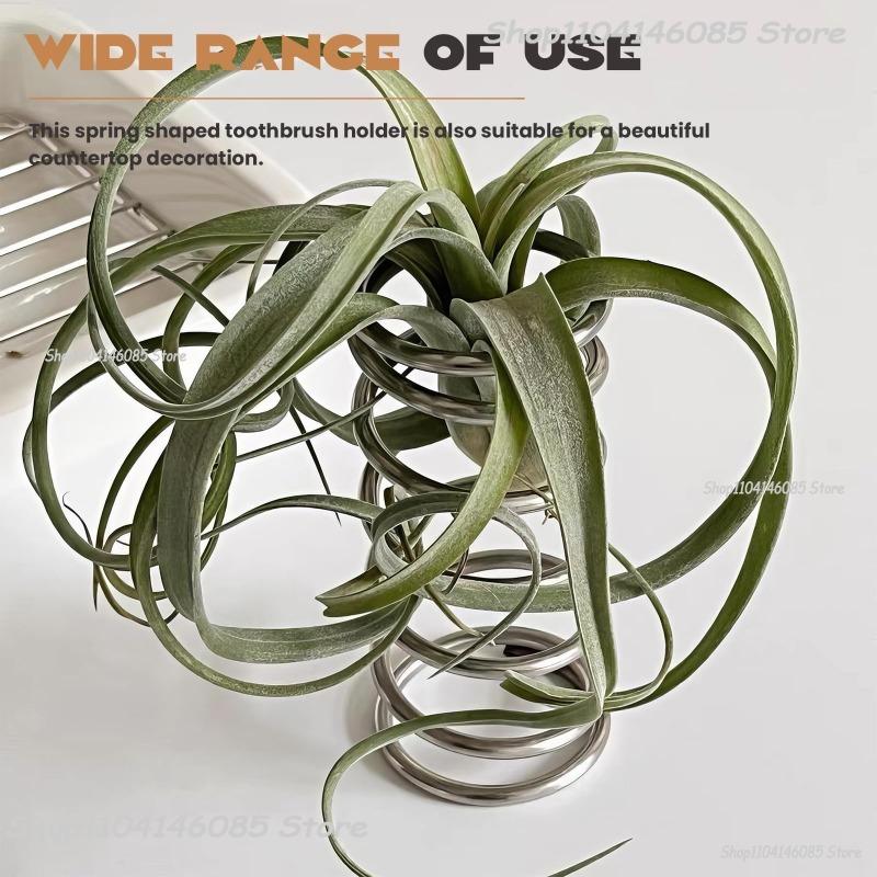 Zahnbürstenhalter aus Edelstahl, Badezimmer-Zubehör aus Metall, Werkzeug für Zahnpasta, Make-up-Pinsel, Aufbewahrungsregal, Heimdekoration