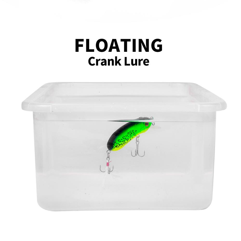 9-Color Mini Chubby Fishing Lure, 6.2cm, 10g, Model DW1109