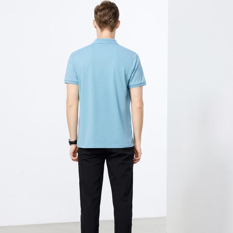 FORTEI Men's Silk-Blend Pique Polo Shirt