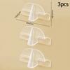 1-10pcs Glasses Holder Transparent Acrylic Sunglass Storage Rack Wall Mounted Glasses Holder Home Display Organizer