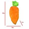 Cute Cartoon Bunny With Carrot Bag Plush Doll Soft Stuffed Toy Ornament Gift For Kids or Friends