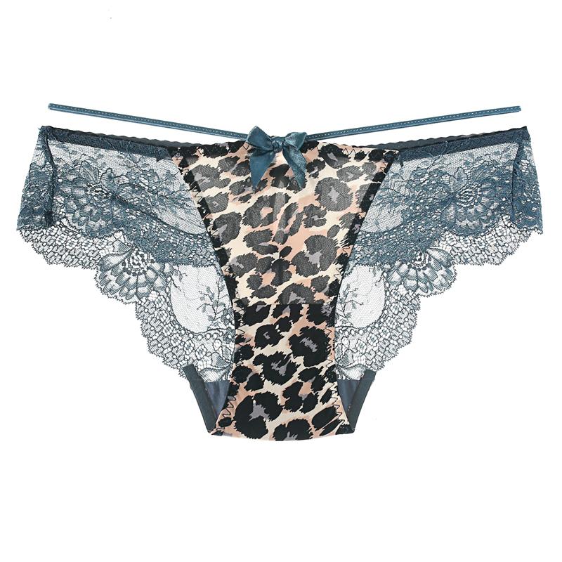 

CINOON сексуальные женские трусики с леопардовым узором и вставками, кружевное нижнее белье с низкой посадкой, прозрачное нижнее белье с перекрестными ремешками L