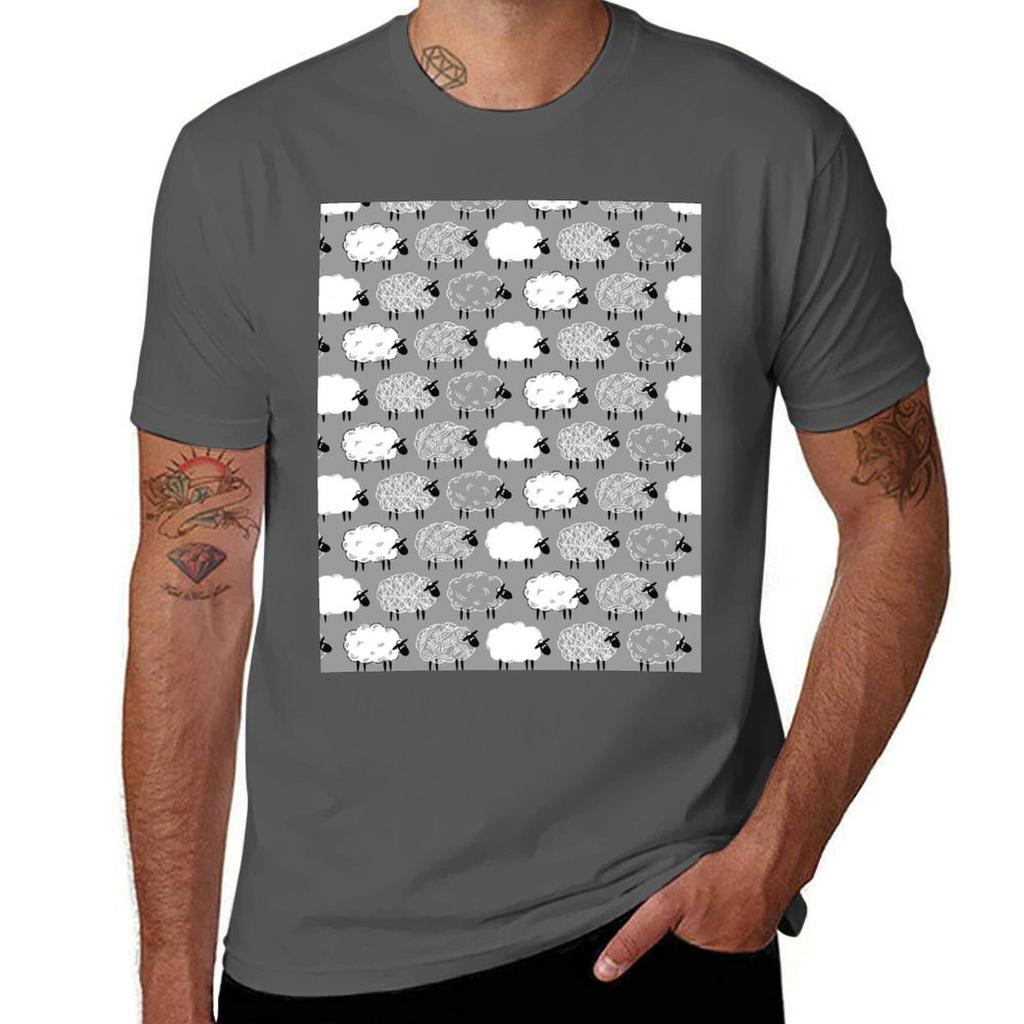 Sheep Well Pattern 1 TShirt Work Style Casual TShirt
